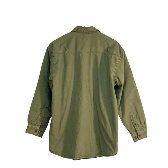 Olive Green Army Style Jacket with lining - Picture 2 of 4